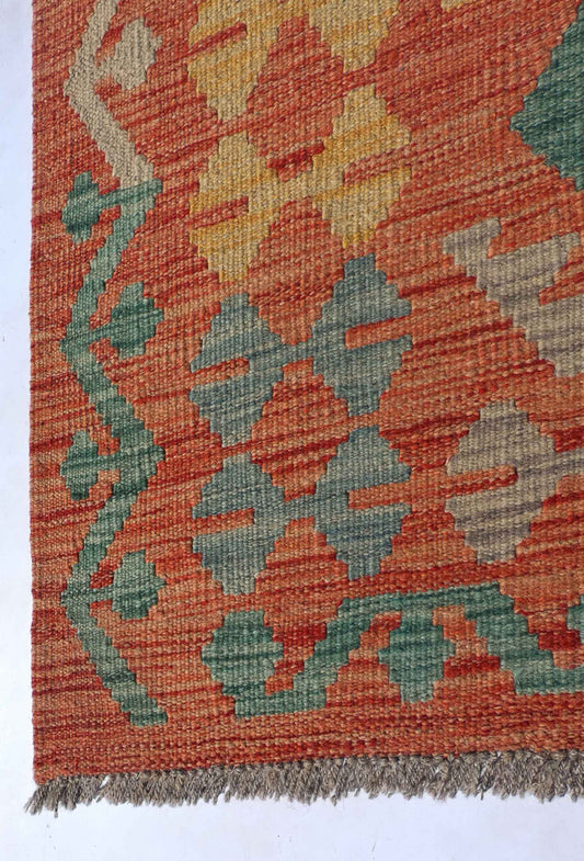 Alfombra Lana, Kelim Kashkuli 1.70 x 1.20 mts. 0052