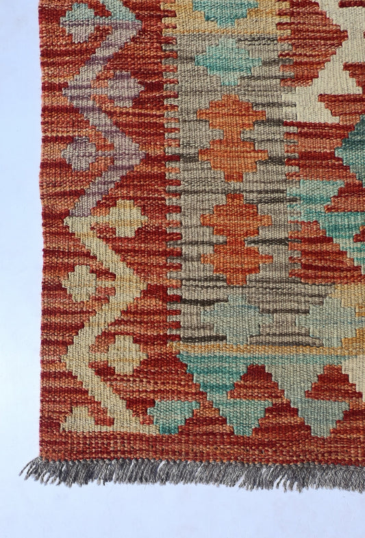 Alfombra Lana, Kelim Kashkuli 1.50 x 1.00 mts. 0058