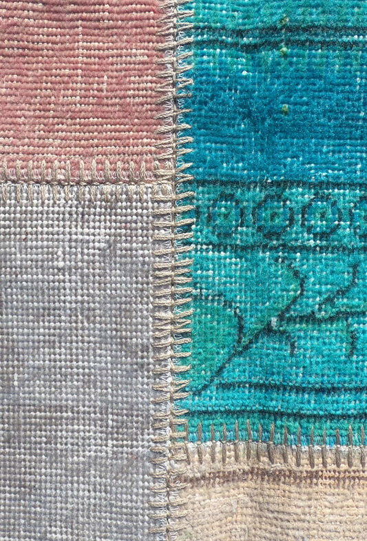 Alfombra lana Patchwork Turco, 2.40 x 1.70 mts. 017